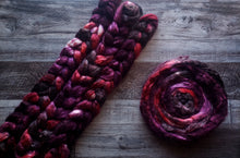 Load image into Gallery viewer, Hand Dyed Tussah Silk 2oz (RTS)