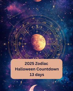 2025 Zodiac Yarn Halloween Countdown