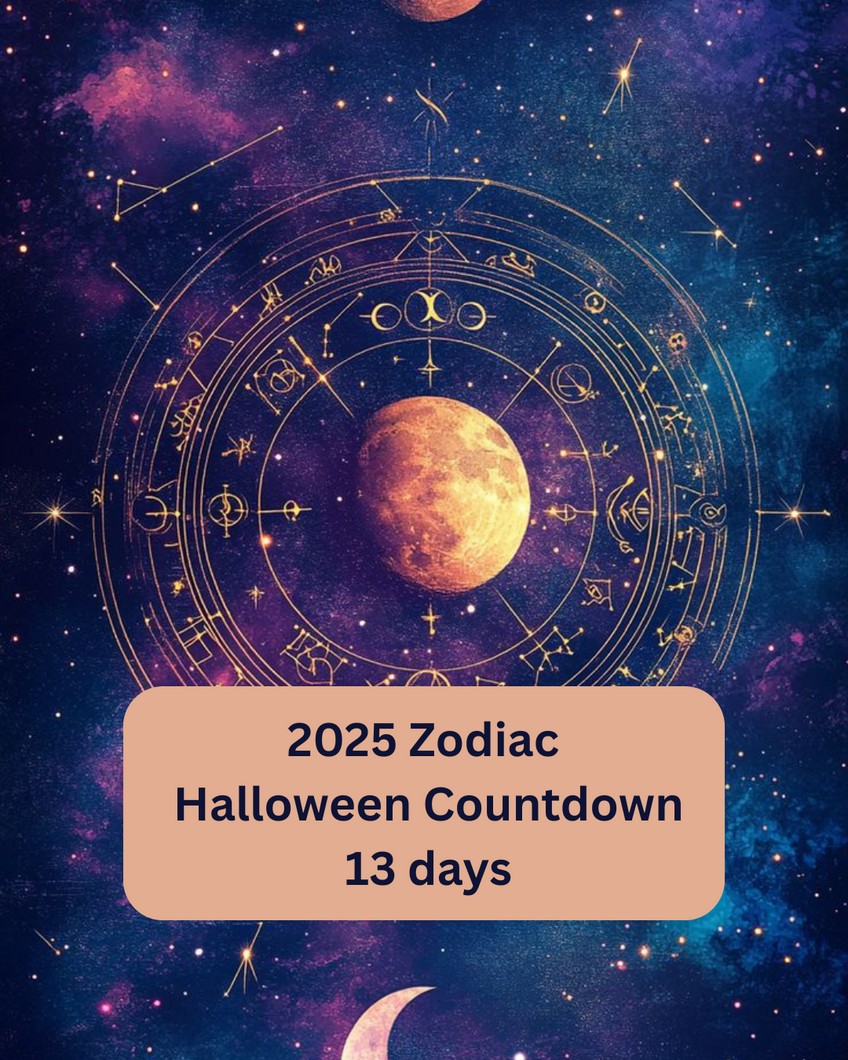2025 Zodiac Yarn Halloween Countdown